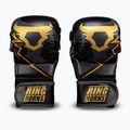 Rękawice sparingowe Venum Ringhorns Charger black/gold 2