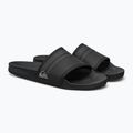 Klapki męskie Quiksilver Rivi Slide black/black/grey 4