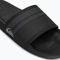 Klapki męskie Quiksilver Rivi Slide black/black/grey 7