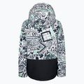 Kurtka snowboardowa dziecięca Quiksilver Mission Printed Block black quik archives original 2