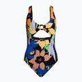 Strój kąpielowy jednoczęściowy damski ROXY Color Jam anthracite flower jammin