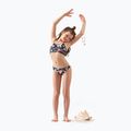 Strój kąpielowy dwuczęściowy dziecięcy ROXY Vacay For Life Crop Top Set mood indigo alma swim 9
