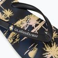 Japonki męskie Quiksilver Molokai Air Flow black/grey/black 8