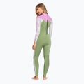 Pianka do pływania damska ROXY 4/3 mm Rise Back Zip GBS palmed out light gray 4