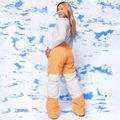 Spodnie snowboardowe damskie ROXY Chloe Kim Woodrose mock orange 14