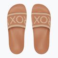 Klapki damskie ROXY Slippy Knit wheat/turkish coffee 9