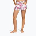 Szorty kąpielowe damskie ROXY Wave Printed 2 white happy tropical swim