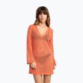 Sukienka damska ROXY Love Coastline Beach V Neck apricot brandy 2