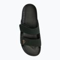 Klapki męskie Quiksilver Rivi Leather Double Adjust black 1 5