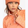 Bluza damska ROXY Sayna Half Zip peach pink roxygram tonal 5