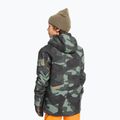 Kurtka snowboardowa dziecięca Quiksilver Mission Printed puzzle camo sea spray 2