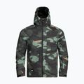 Kurtka snowboardowa dziecięca Quiksilver Mission Printed puzzle camo sea spray 5