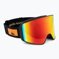 Gogle snowboardowe męskie Quiksilver Storm MG black/clux ml red 2