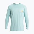 Longsleeve do pływania męski Quiksilver DNA Bubble Logo aquifer