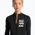 Longsleeve do pływania damski Billabong Surf Capsule Full Zip black 3