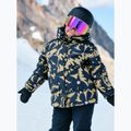 Kurtka snowboardowa dziecięca ROXY Askamoon fennel seed/big flower Rg 5