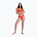Góra od stroju kąpielowego ROXY Solid Essentials Wrap Bralette hibiscus 2
