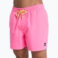 Szorty kąpielowe męskie Quiksilver Everyday Solid Volley 15" pink lemonade 5