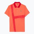 Koszulka tenisowa męska Lacoste Polo DH8971 mango tree red 5