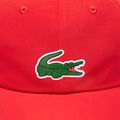 Czapka z daszkiem Lacoste RK2450 red 4