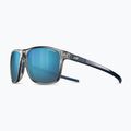 Okulary przeciwsłoneczne Julbo The Streets Polarized HD shiny translu grey/blue