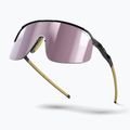Okulary przeciwsłoneczne Julbo Density Spectron HD shiny translu black/light brown 5