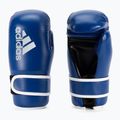 Rękawice bokserskie adidas Point Fight niebieski/biały 4