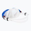 Zestaw do snorkelingu Aqualung Hawkeye Combo white/blue/red 4