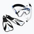 Zestaw do snorkelingu Aqualung Compass Set black/white
