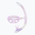 Zestaw do snorkelingu Aqualung Combo Nabul maska + fajka red/white