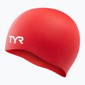 Czepek pływacki TYR Wrinkle Free Silicone red 3