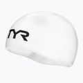 Czepek pływacki TYR Competitor Racing white 3