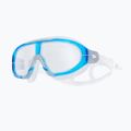 Maska do pływania TYR Orion clear/ blue/ grey 5