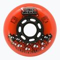 Kółka do rolek FR Skates Street Invaders Wheels 80mm/84A X4 orange/black