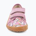 Buty barefoot dziecięce Froddo Canvas white/pink 10