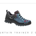 Buty trekkingowe męskie Salewa MTN Trainer 2 GTX blue danube/fluo green 11
