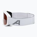 Gogle narciarskie dziecięce Alpina Piney 2.0 white matt/orange 4