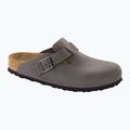 Klapki BIRKENSTOCK Boston Soft Footbed Oiled Leather Regular iron 8