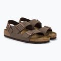 Sandały BIRKENSTOCK Milano BFBC Narrow mocha 5