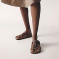 Japonki BIRKENSTOCK Gizeh Birkibuc mocca 11