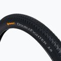Opona rowerowa Continental Double Fighter III wire 28 x 1.40 black