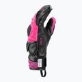 Rękawice narciarskie damskie LEKI WCR Venom SL 3D Mitt black/pink 11
