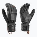 Rękawice narciarskie męskie LEKI Montera Prime black/dark brown