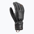 Rękawice narciarskie męskie LEKI Montera Prime black/dark brown 2