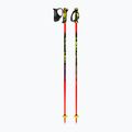Kije narciarskie dziecięce LEKI WCR Evo Lite SL TR bright red/black/neon yellow