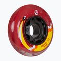 Kółka do rolek dziecięce Powerslide Adventure 76/82A 4 szt. red cloud 2
