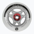 Kółka do rolek Powerslide Infinity 80 RTR ABEC9/Spacer 4 szt. grey
