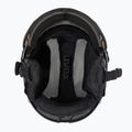 Kask narciarski UVEX Wanted Visor rhino matt/mirror blue/smoke 6