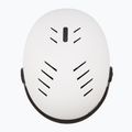Kask narciarski dziecięcy UVEX Rocket Visor Jr white/black matt/mirror blue/smoke 6