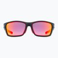 Okulary przeciwsłoneczne UVEX Sportstyle 232 P black matt red/polavision mirror red 7